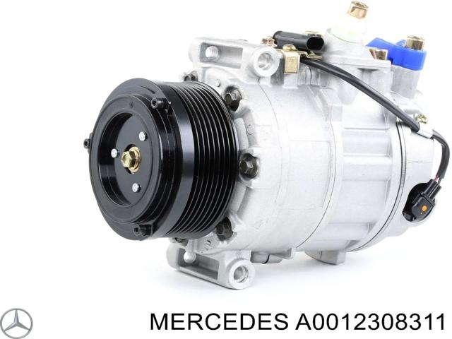 Компрессор кондиционера Mercedes ML/GLE