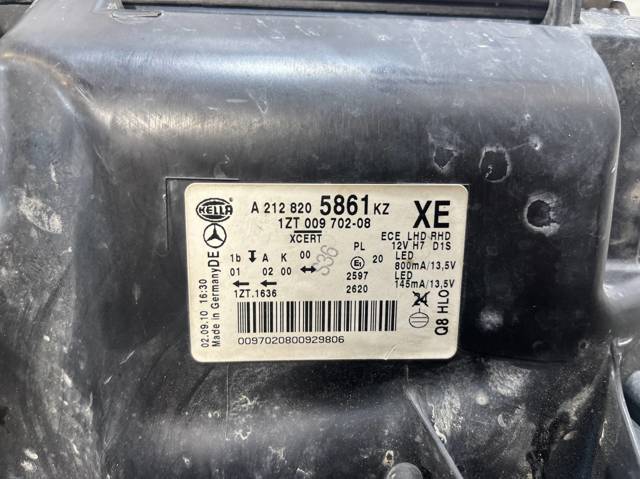 MERCEDES A2128201039 Правая фара в наличии Павлоград