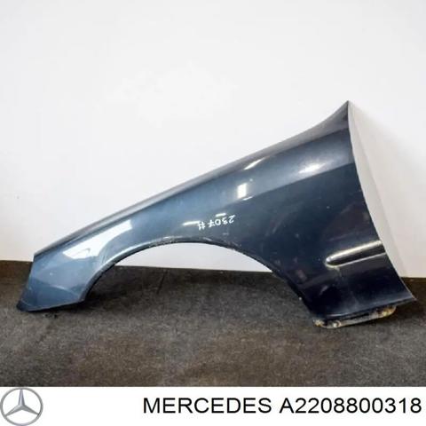 Переднее левое крыло Mercedes S
