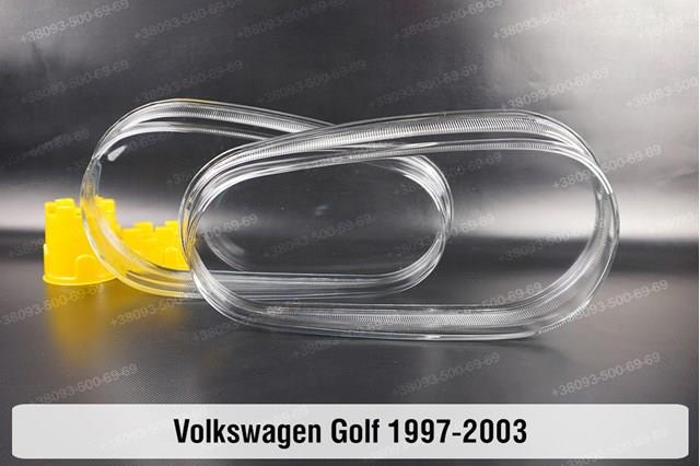 Скло фари vw volkswagen golf mk4 (1997-2003) ліве праве 1J1941018B
