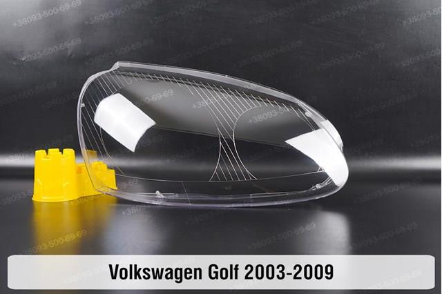 Скло фари vw volkswagen golf mk5 (2003-2009) v покоління дорестайлінг рестайлінг ліве праве 1K6941005P