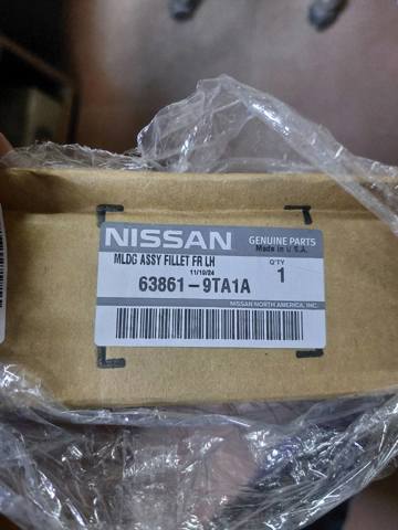 NISSAN 638619TA1A Расширитель (накладка) арки переднего крыла левый в наличии Ужгород