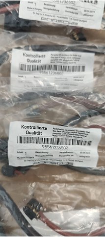 95561236502 PORSCHE Датчик износа тормозных колодок передний купить в Полтава