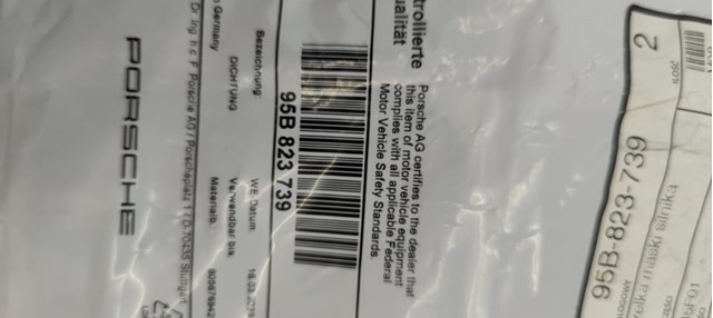 95B823739 PORSCHE купить в Ровно