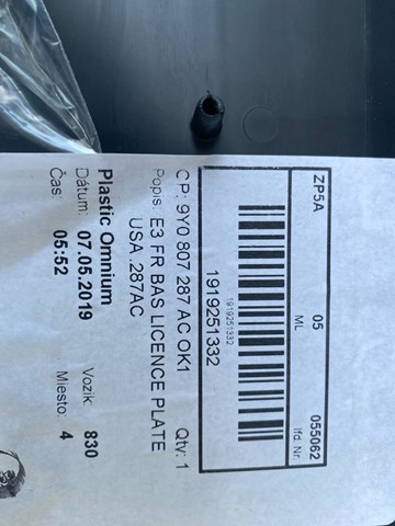 9Y0807287ACOK1 PORSCHE купить в Хмельницкий