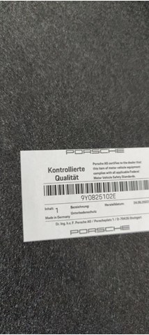 9Y0825101E PORSCHE купить в Харьков