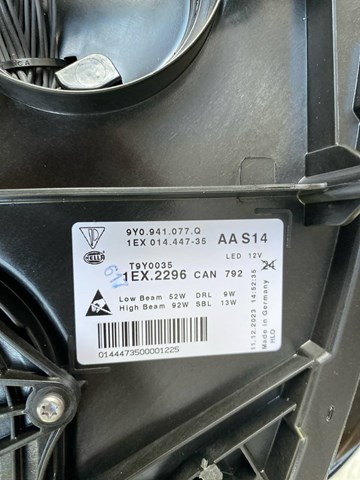 PORSCHE 9Y0941077Q в наличии Харьков