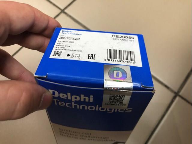 DELPHI CE20056 Катушка зажигания в наличии Сумы