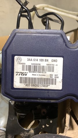 Блок ABS гидравлический 3AA614109BN VAG