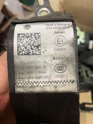 Ремень безопасности задний 3C8857805A VAG