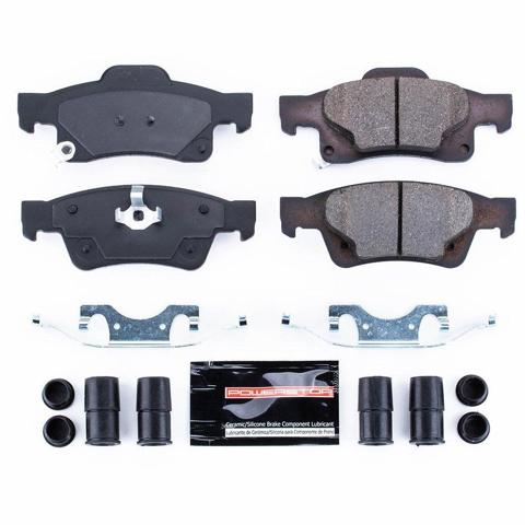 Колодки на тормоз задний дисковый 231498 POWER STOP