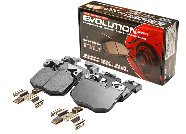 Колодки тормозные передние дисковые 231867 POWER STOP