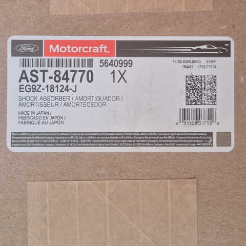 FORD AST84770 Амортизатор передний правый в наличии Харьков
