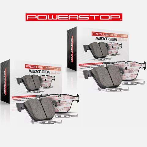 NXE1473 POWER STOP Колодки тормозные задние дисковые купить в Житомир