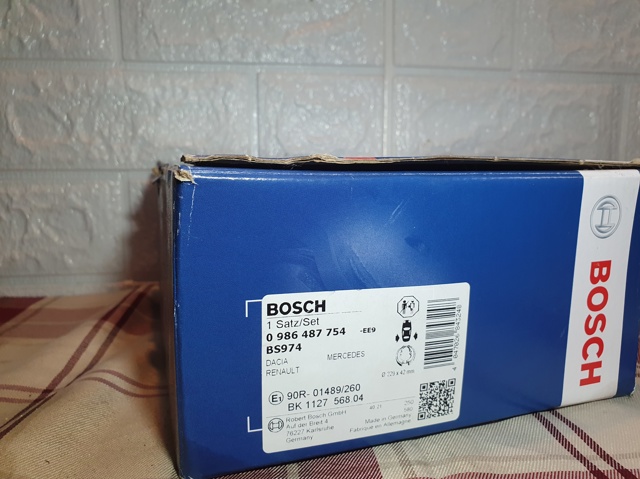 0986487754 BOSCH Задние барабанные колодки купить в Львов