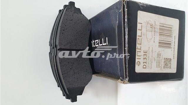 INTELLI D133E Колодки тормозные передние дисковые в наличии Харьков