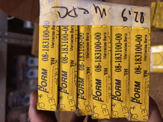 GOETZE 0818310000 Кольца поршневые на 1 цилиндр, STD. в наличии Днепр