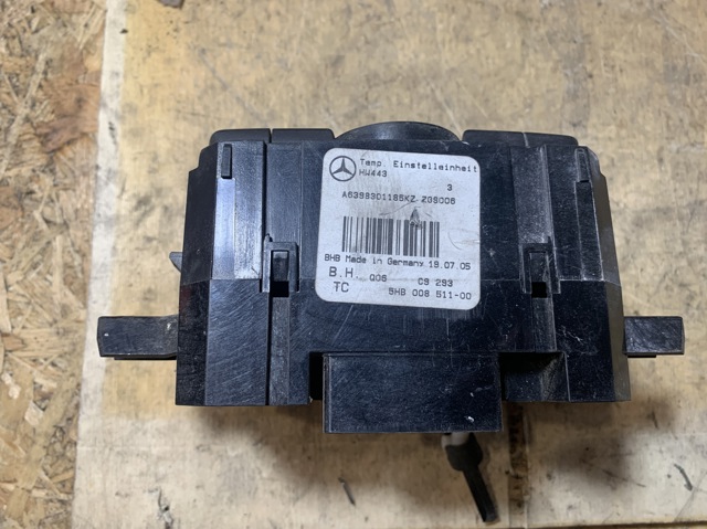 MERCEDES 6398301185 Блок управления кондиционером в наличии Украина