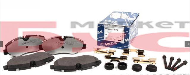 MEYLE 0252919220PD Колодки тормозные передние дисковые в наличии Винница