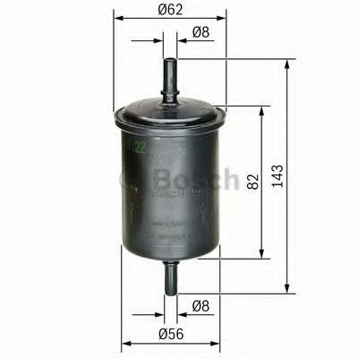 BOSCH 0450902161 Фильтр топливный в наличии Житомир