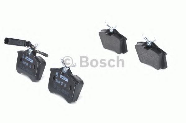 Колодки тормозные задние, дисковые 0986494025 BOSCH