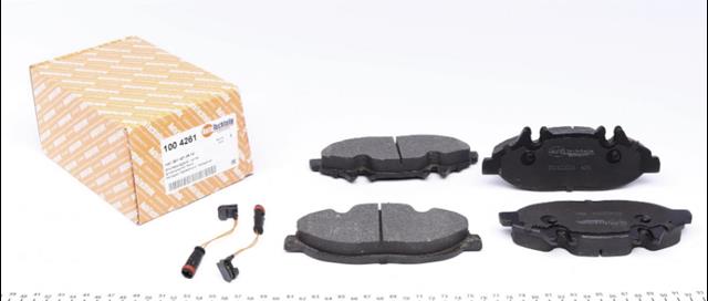 AUTOTECHTEILE 1004261 Колодки тормозные передние дисковые в наличии Кривой Рог