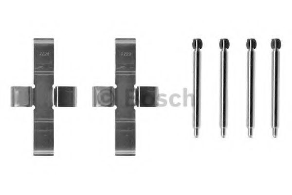 Комплект пружинок крепления дисковых передних колодок 1987474055 BOSCH