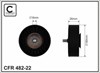 Паразитный ролик приводного ремня 48222 CAFFARO