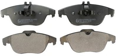 Комплект задних колодок B110953 DENCKERMANN
