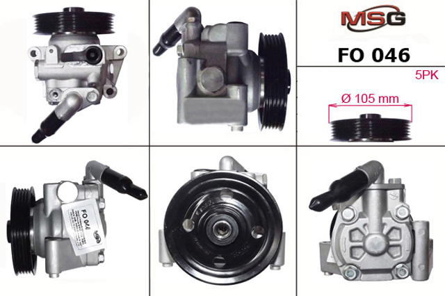 Насос г/п ford focus s-max 2006-,ford galaxy 2006-,ford mondeo iv 2007-, volvo xc 70 2007- FO046