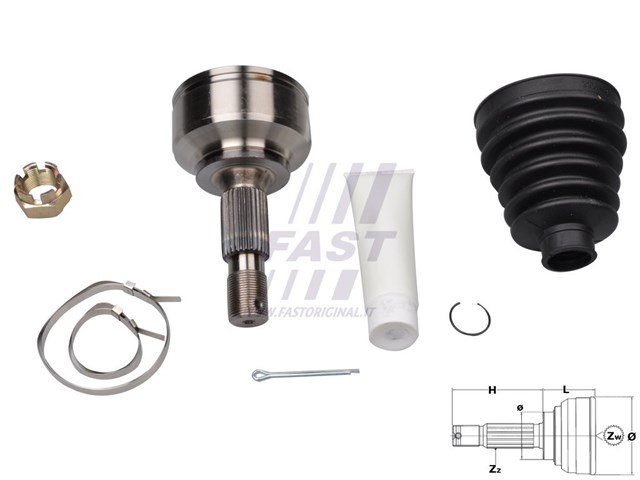 Внешняя граната FT25090K FAST