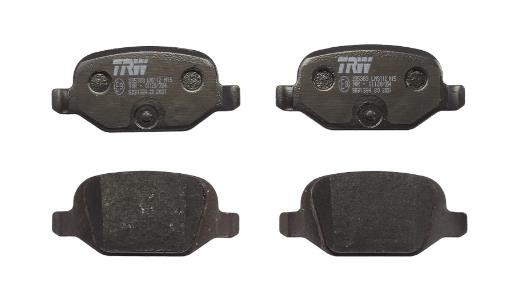 Задние колодки GDB1384 TRW