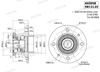 Ступицы задних колес SH15582 SHAFER