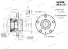 Ступица заднего колеса SH15731 SHAFER