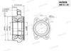 Подшипник ступицы передней и задней SH15740K SHAFER