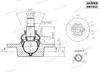 Верхние шаровые опоры SM1953 SHAFER