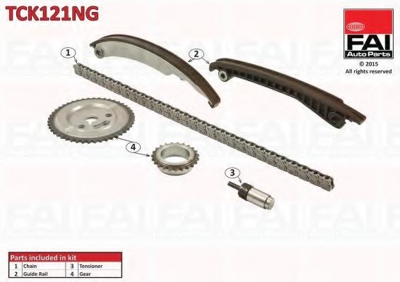 Комплект цепи TCK121NG FAI