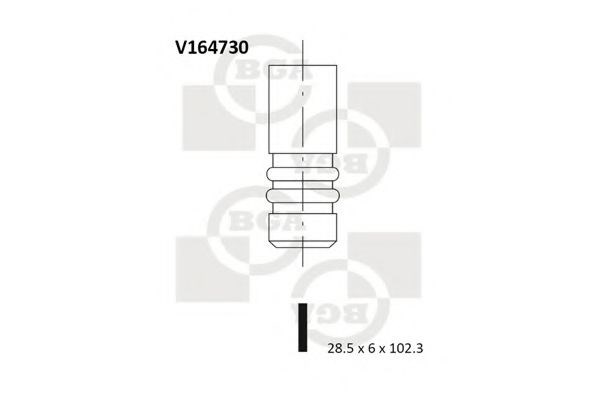 Клапан гбц V164730
