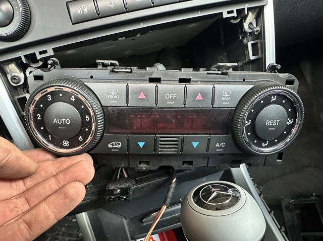 Механизм управления кондиционером A1698301485 MERCEDES