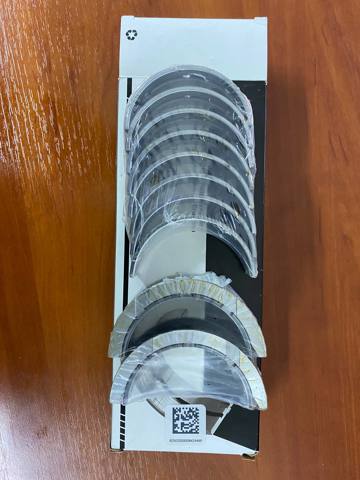 MB5801SM Вкладыши коленвала коренные, комплект, 1-й ремонт (+0,25) купить Каменское