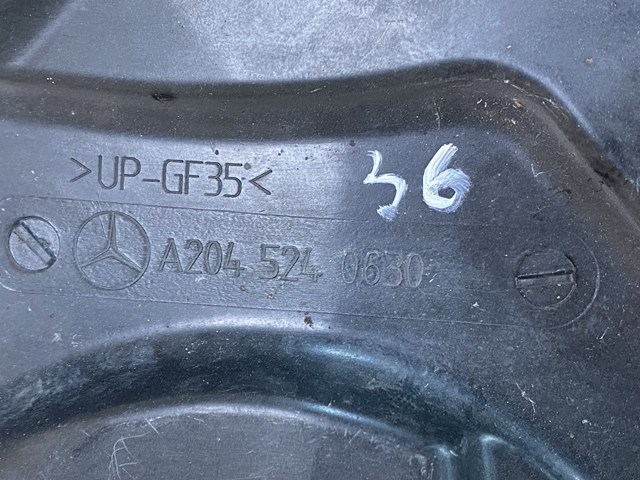 MERCEDES A2045240630 Защита двигателя задняя в наличии Одесса