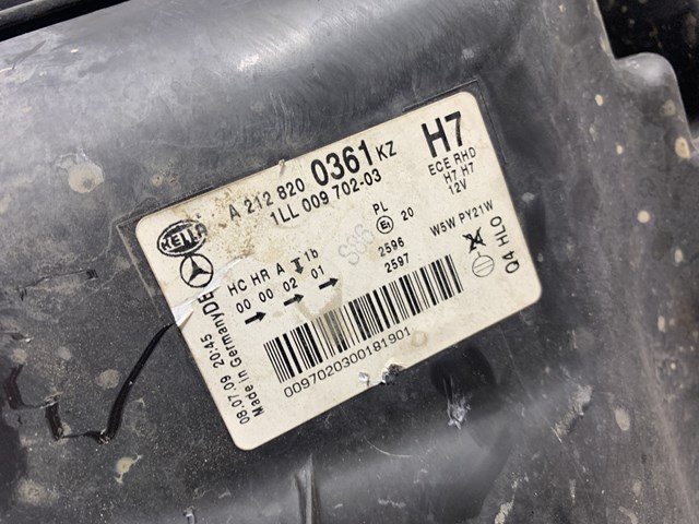 A2128200361 MERCEDES Фара левая купить в Кривой Рог