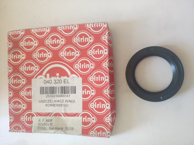 Сальник коленвала двигателя, передний 040320 ELRING