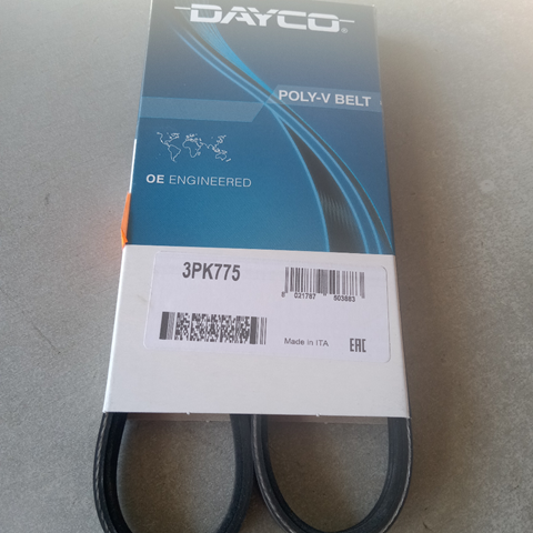 Ремень кондиционера 3PK775 DAYCO