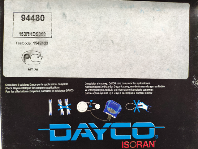 Ремень двигателя 94480 DAYCO