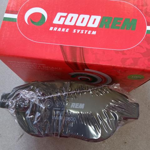 Колодки тормозные передние дисковые RM1201 GOODREM