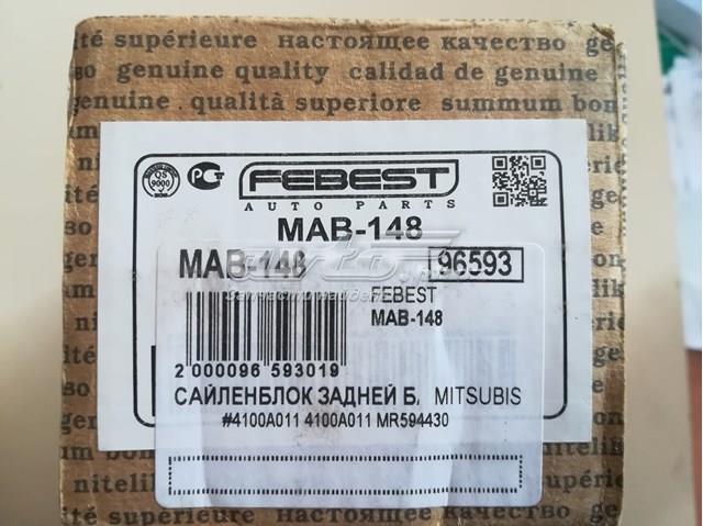 MZAB148 FEBEST Сайлентблок заднего верхнего рычага купить в Полтава