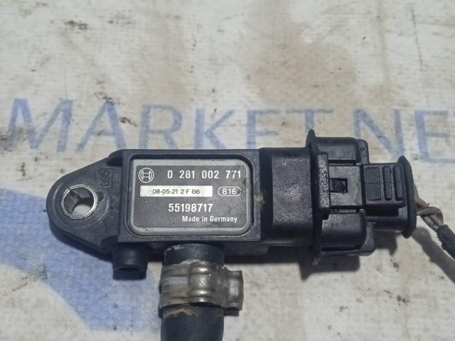 55198717 FIAT Датчик давления выхлопных газов купить в Ирпень