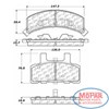 Колодки тормозные 10203690 CENTRIC PARTS