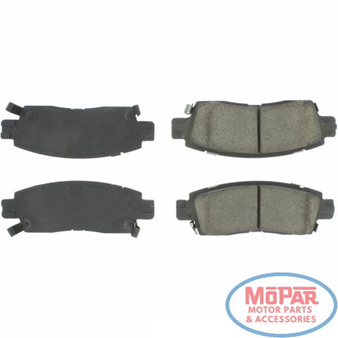 Комплект задних колодок 10208830 CENTRIC PARTS